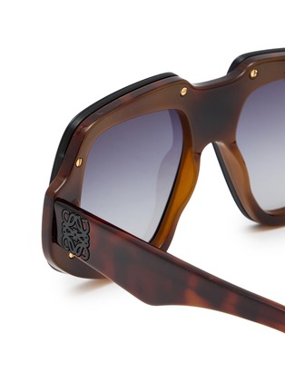 细节 - 点击放大 - LOEWE - Acetate Irregular Sunglasses