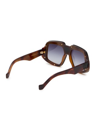 模特儿示范图 - 点击放大 - LOEWE - Acetate Irregular Sunglasses
