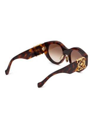 模特儿示范图 - 点击放大 - LOEWE - Anagram Acetate Round Sunglasses