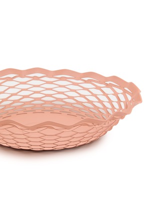细节 –点击放大 - ROGER ORFÈVRE - Round Bread Basket — Old Pink