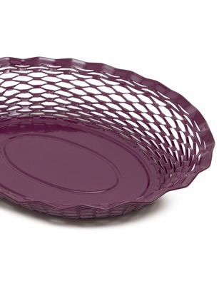 细节 –点击放大 - ROGER ORFÈVRE - Large Oval Bread Basket — Purple