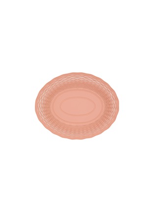 细节 –点击放大 - ROGER ORFÈVRE - Large Oval Bread Basket — Old Pink
