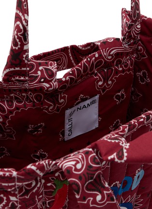 细节 - 点击放大 - CALL IT BY YOUR NAME - The Good Luck Cotton Tote Bag