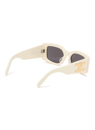 模特儿示范图 - 点击放大 - CELINE - Triomphe Acetate Rectangle Sunglasses