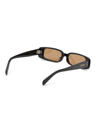 模特儿示范图 - 点击放大 - CELINE - 3 Dots Acetate Rectangular Sunglasses