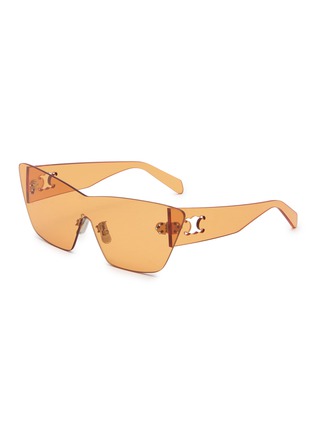 首图 - 点击放大 - CELINE - Sundown Nylon Shield Sunglasses