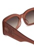 细节 - 点击放大 - CELINE - Triomphe XL 01 Acetate Rectangular Sunglasses