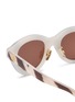 细节 - 点击放大 - CELINE - Triomphe Stamp Acetate Round Sunglasses