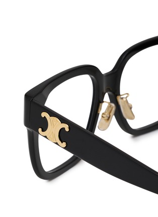 细节 - 点击放大 - CELINE - Triomphe Mini Acetate Square Optical Glasses