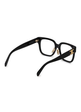 模特儿示范图 - 点击放大 - CELINE - Triomphe Mini Acetate Square Optical Glasses