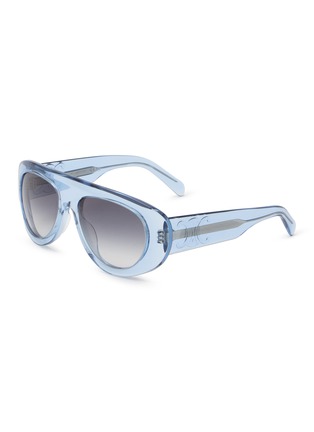 首图 - 点击放大 - CELINE - 3 Dots Acetate Round Sunglasses