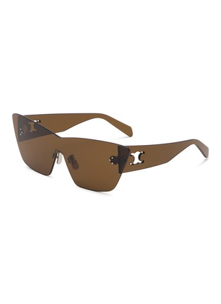 首图 - 点击放大 - CELINE - Sundown Nylon Shield Sunglasses