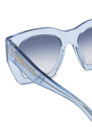 细节 - 点击放大 - CELINE - 3 Dots Acetate Square Sunglasses