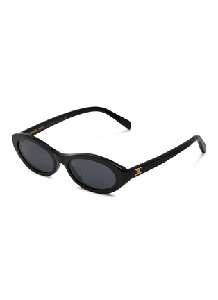 首图 - 点击放大 - CELINE - Triomphe Mini Acetate Oval Sunglasses