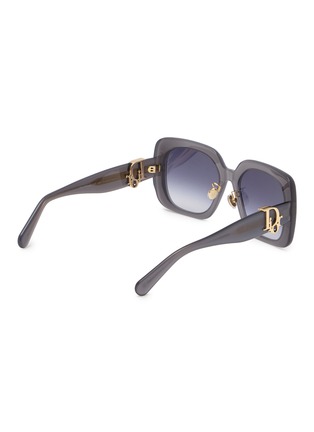 模特儿示范图 - 点击放大 - DIOR - Oblique S1F Acetate Square Sunglasses