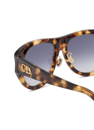 细节 - 点击放大 - DIOR - Glow A1F Acetate Round Sunglasses