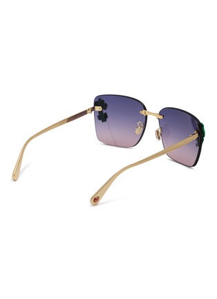 模特儿示范图 - 点击放大 - DIOR - CLOVER S2U 四叶草金属太阳眼镜