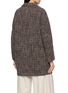 背面 - 点击放大 - MOUCHE - Notch Lapel Double Breasted Tweed Coat