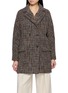 首图 - 点击放大 - MOUCHE - Notch Lapel Double Breasted Tweed Coat
