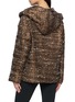 背面 - 点击放大 - MOUCHE - Hooded Double Breasted Tweed Jacket