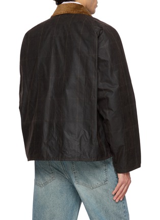 背面 - 点击放大 - BARBOUR - X Paul Smith Transport Windowpane Waxed Cotton Jacket