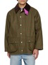 首图 - 点击放大 - BARBOUR - X Paul Smith Beaufort Windowpane Chequered Wool Jacket
