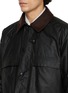 细节 - 点击放大 - BARBOUR - x A.P.C. Sugarplump Bedale Long Wax Jacket