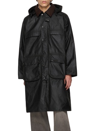 首图 - 点击放大 - BARBOUR - x A.P.C. Sugarplump Bedale Long Wax Jacket