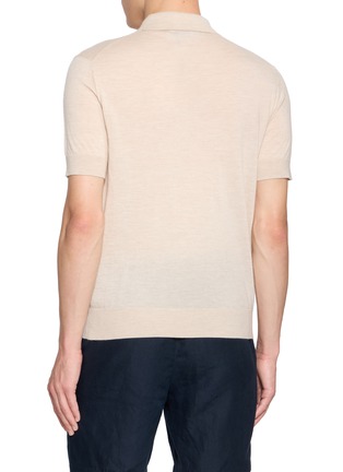 背面 - 点击放大 - ARCH4 - Mr Ascot Semi Sheer Polo Shirt