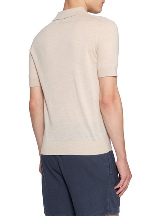 背面 - 点击放大 - ARCH4 - Mr Ascot Cashmere Knit Polo Shirt