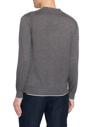 背面 - 点击放大 - ARCH4 - Mr Cruickshank Cashmere Knit Cardigan