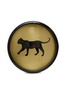 细节 –点击放大 - PLUMERIA HOME - Panther Motif Polished Brass Tray