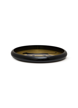 首图 –点击放大 - PLUMERIA HOME - Panther Motif Polished Brass Tray