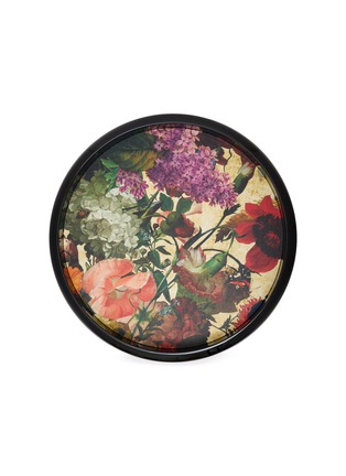 细节 –点击放大 - PLUMERIA HOME - Fiori Fiamminghi Polished Brass Tray
