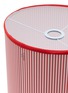 细节 –点击放大 - PLUMERIA HOME - Vertical Striped Lampshade — Red