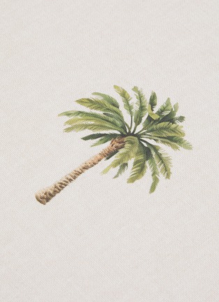 细节 –点击放大 - PLUMERIA HOME - 棕榈印花餐垫