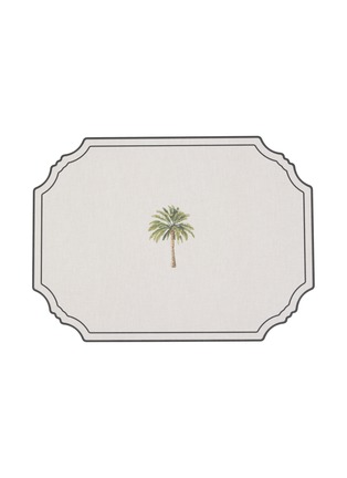 首图 –点击放大 - PLUMERIA HOME - 棕榈印花餐垫