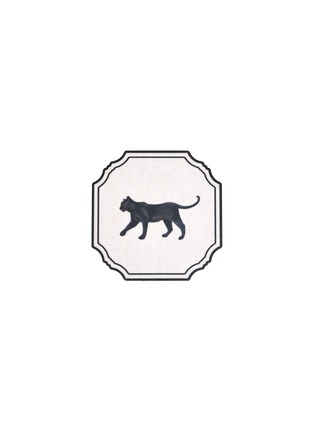 首图 –点击放大 - PLUMERIA HOME - Panther Illustration Drink Coaster