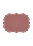 首图 –点击放大 - PLUMERIA HOME - Scalloped Frames Placemat — Brick/Pink