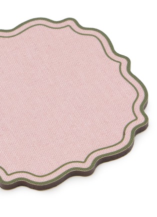 细节 –点击放大 - PLUMERIA HOME - Scalloped Coaster