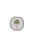 首图 –点击放大 - PLUMERIA HOME - 棕榈印花杯垫