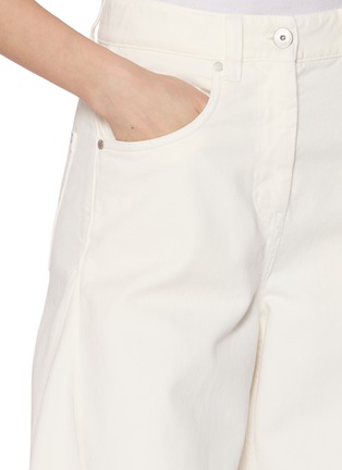  - BRUNELLO CUCINELLI - 高腰阔腿牛仔长裤