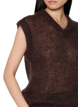  - BRUNELLO CUCINELLI - Monili 珠饰 V 领针织背心
