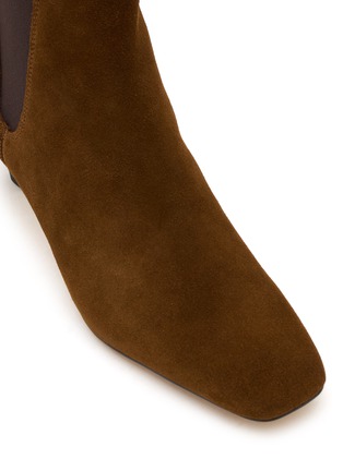 细节 - 点击放大 - SAM EDELMAN - Peony 50 Suede Leather Ankle Boots
