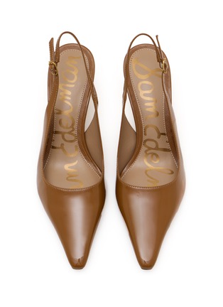 细节 - 点击放大 - SAM EDELMAN - Bianka 60 Patent Leather Slingback Pumps