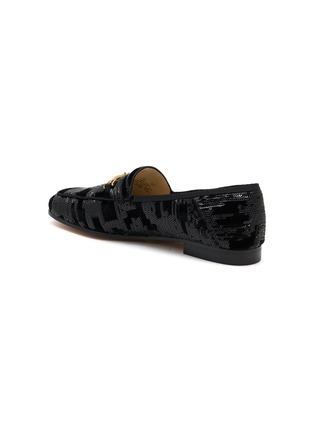  - SAM EDELMAN - Loraine Horsebit Sequin Velvet Loafers