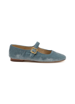 首图 - 点击放大 - SAM EDELMAN - Michaela Silk Velvet Mary Jane Flats