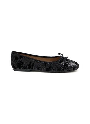 首图 - 点击放大 - SAM EDELMAN - Alie Sequin Velvet Ballet Flats