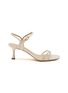 首图 - 点击放大 - SAM EDELMAN - Presley 60 Embellished Satin Kitten Heel Sandals