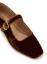 细节 - 点击放大 - SAM EDELMAN - Michaela Silk Velvet Mary Jane Flats